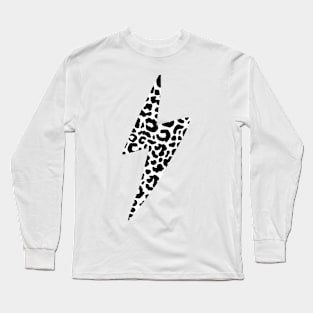 Leopard lightning bolt Long Sleeve T-Shirt